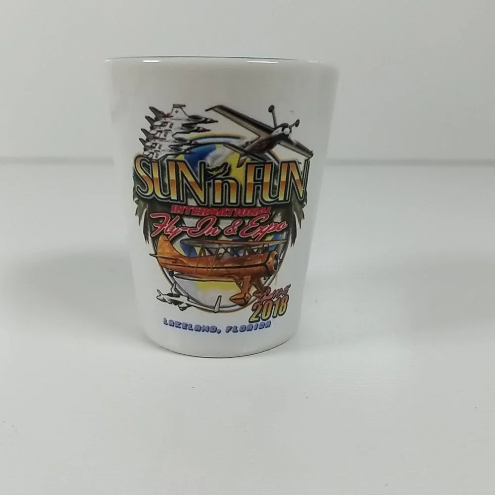 2018  Sun'n Fun Fly In Lakeland FL Shot Glasses